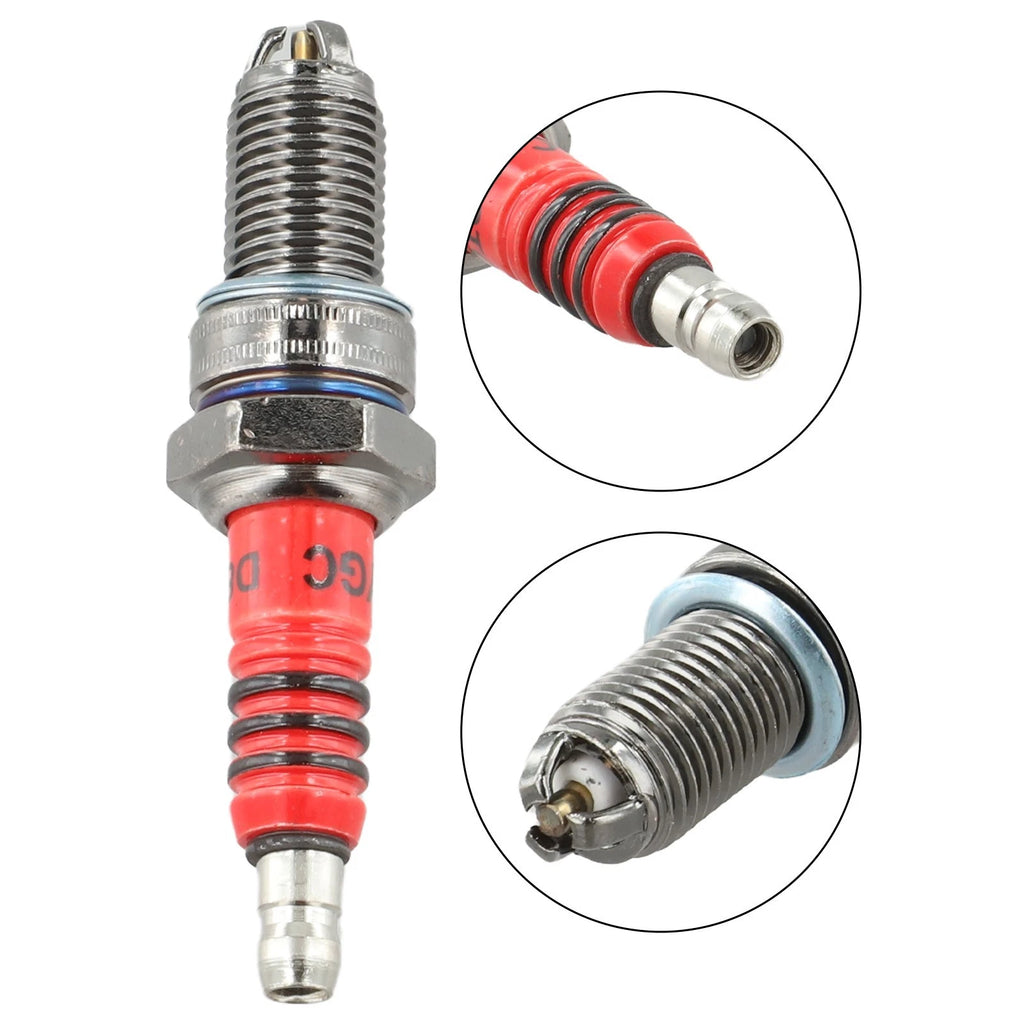 D8TC High Performance Spark Plug for Motorcycle Scooter ATV