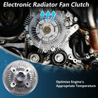 Engine Cooling Fan Clutch for Chevrolet Silverado 1500 V8 6.0L (2011–2013) No. 84568307