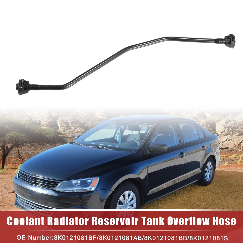 Coolant Radiator Reservoir Tank Hose for Audi A4 B8 (2007–2015) No. 8K0121081BF