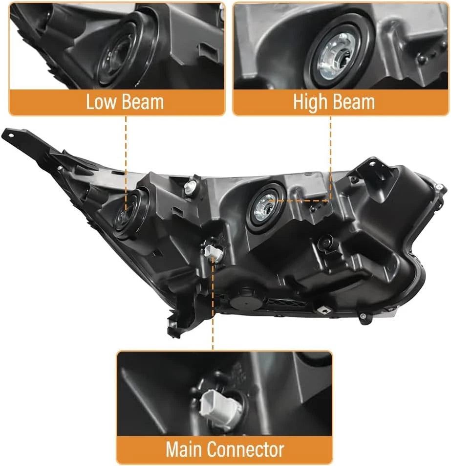 Headlight Replacement for Honda CR-V (2017–2022) Halogen Driver Left