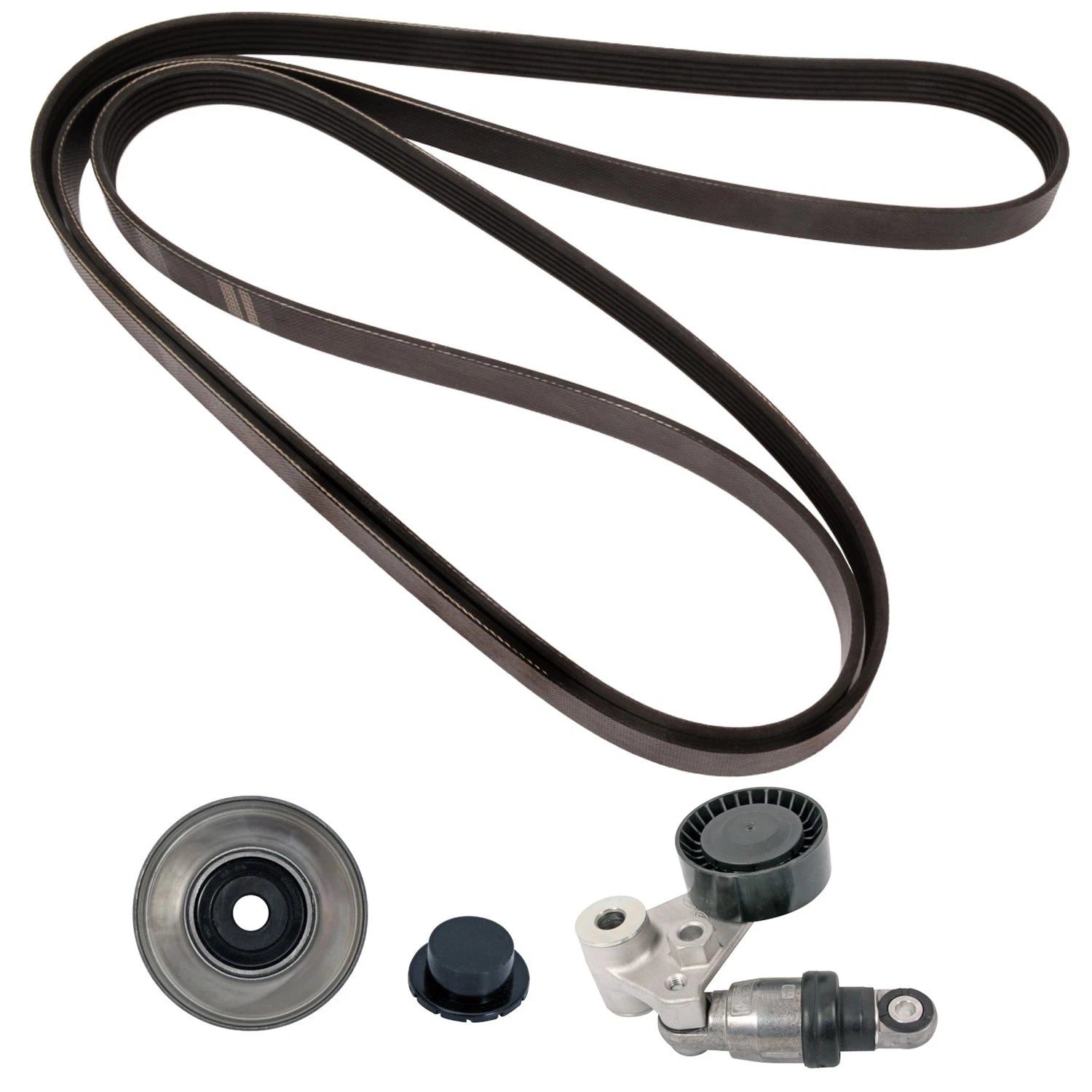 Drive Belt Idler Pulley Tensioner Kit for Kia Sedona V6 (2016–2018)