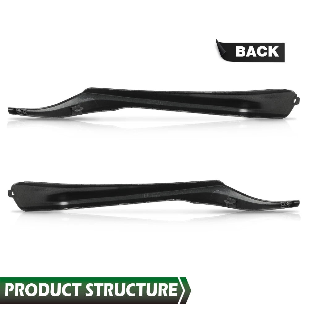 Front Bumper Side Trim Molding for Toyota Camry (2021–2023) Silver