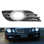 Front Fog Light Grill Cover Trim for Mercedes-Benz E320 E350 E550 E63 (2007-09)
