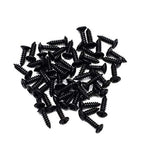 100pcs Screws Pickguard for Bass Electric Guitars (3x12mm)
