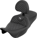SADDLEMEN Roadsofa Seat for Touring Motorcycles (with Backrest)