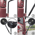 Round Door Hinge for Jeep Wrangler (2007–2017)