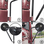 Round Door Hinge for Jeep Wrangler (2007–2017)