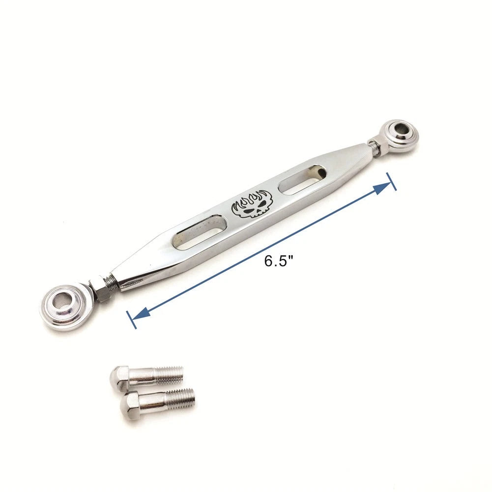 Slotted Flame Skull Gear Shift Linkage for Harley Sportster 1200/XL883L (2007–2023)