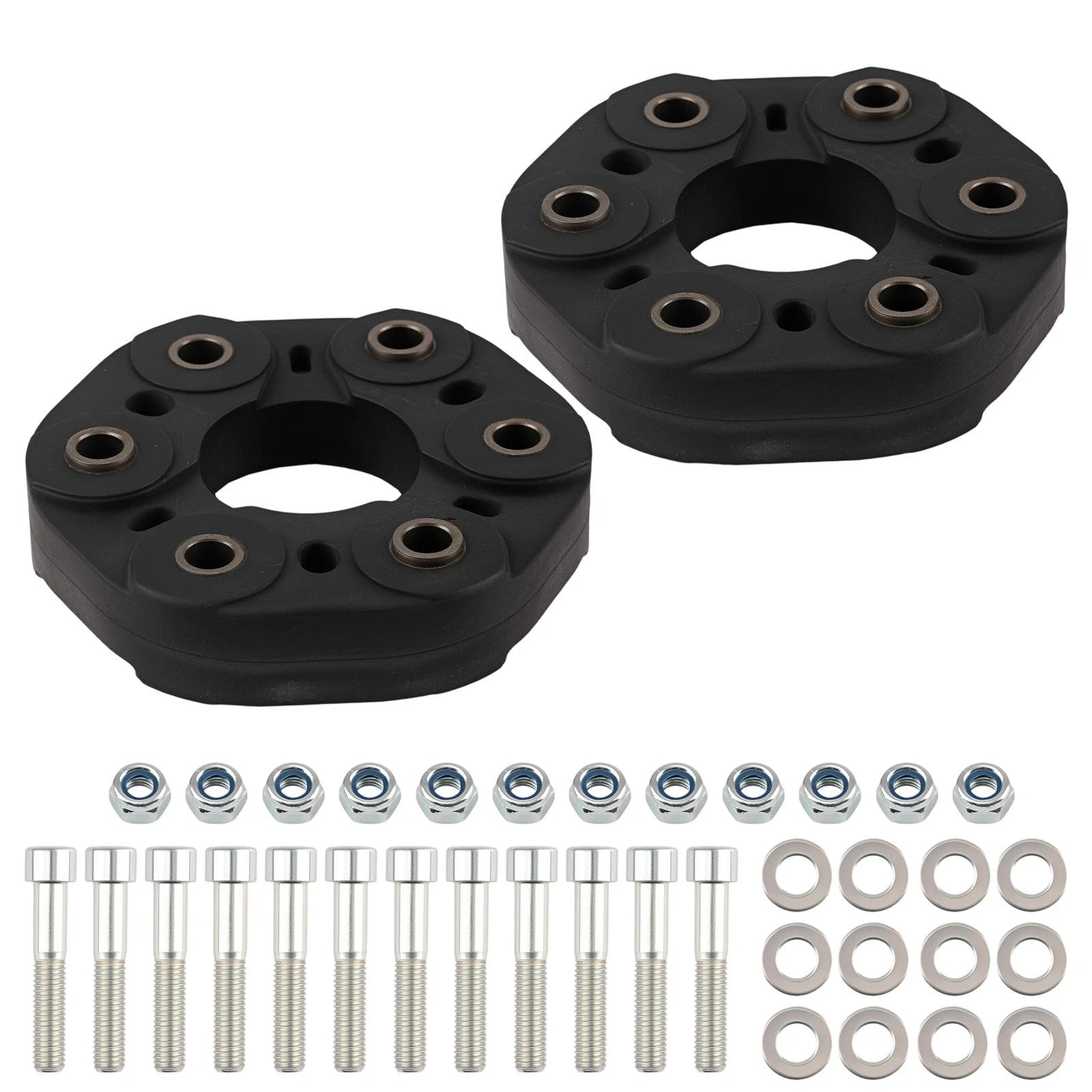 Set of 2 Driveshaft Joints for Mercedes W211 E350 (2006–2009), W212 E500 (2003–2005)