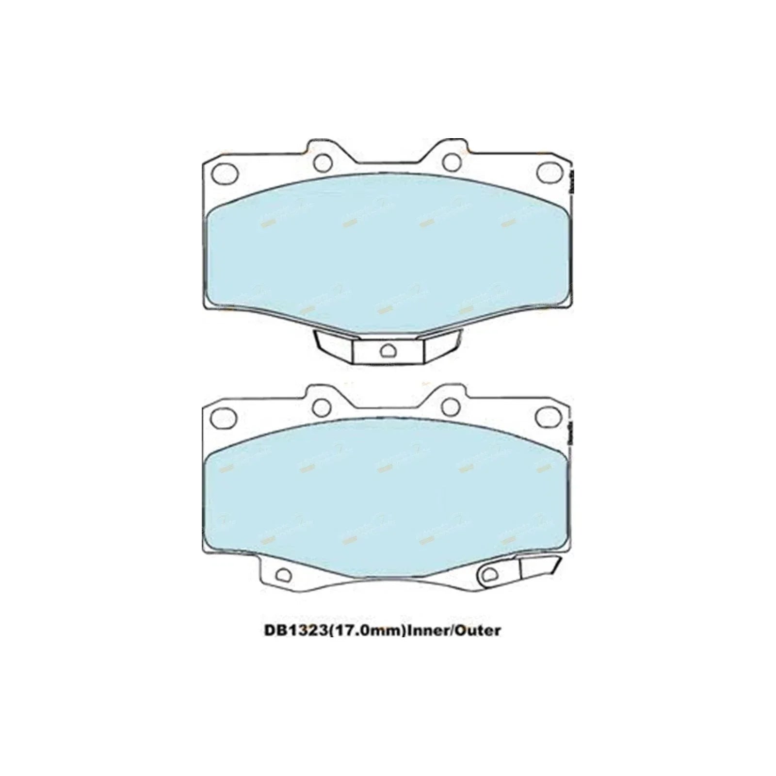 Front Slotted Disc Brake Rotors + Pads for Hilux Surf KZN185 (1995–2002)