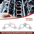 2X Exhaust Manifold Header Gasket for Toyota Celica (1985–1989) No.1717388361