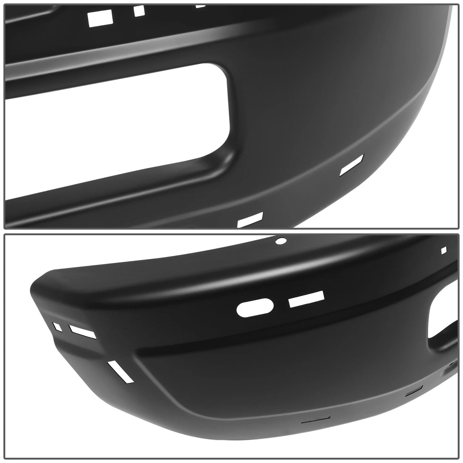 Black Steel Front Bumper Face Bar for Dodge Ram 1500 2500 3500 (1994–2002)