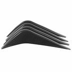 Set of 4 Rear Lower Air Diffuser Fins for Chevrolet Corvette C7 (2014–2019)