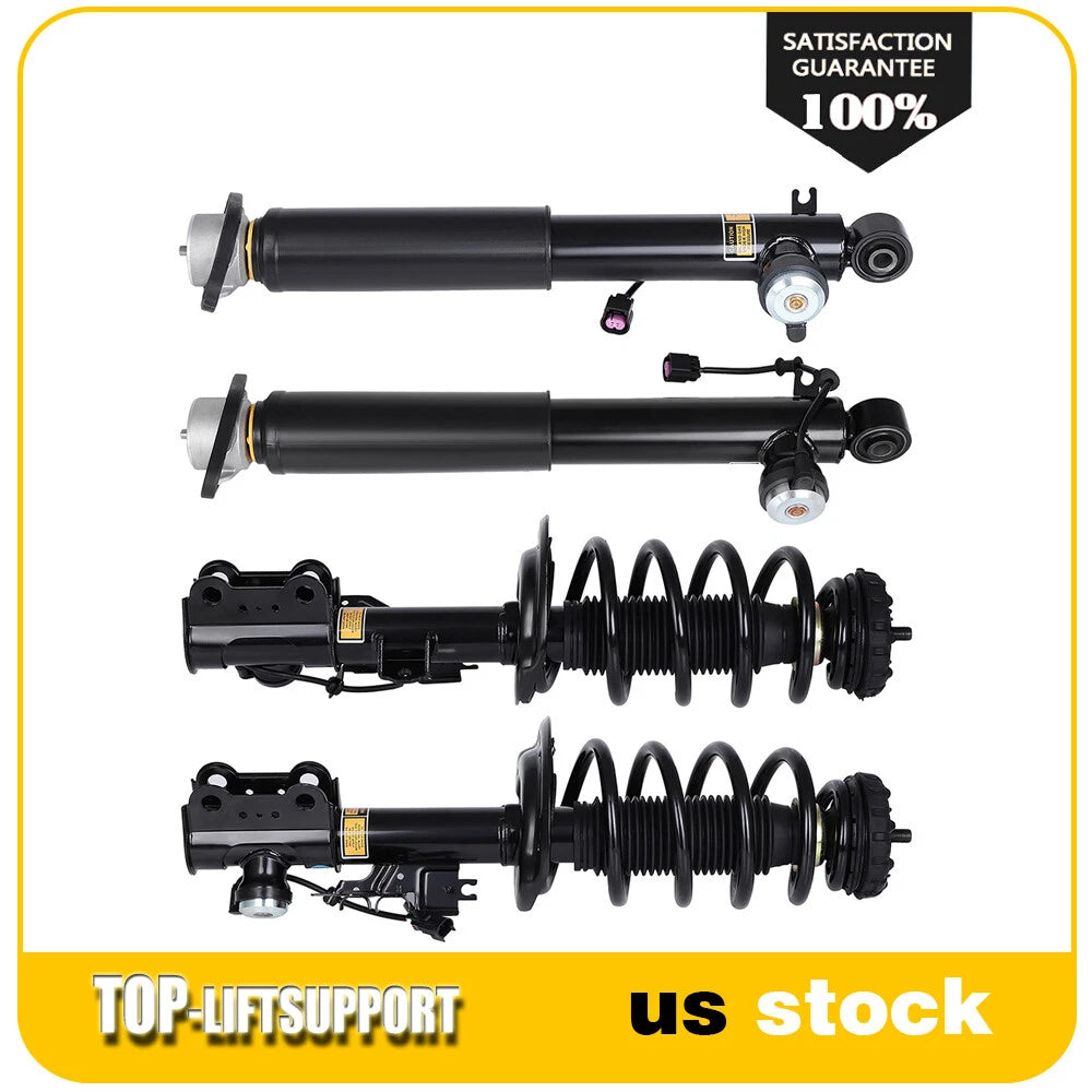 Set of 4 Electric Shock Absorbers for Cadillac SRX (2010–2016)