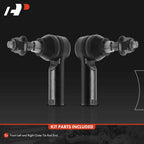 2X Steering Tie Rod End Front Outer for Ford Transit-150 Transit-250 (2015-2023)