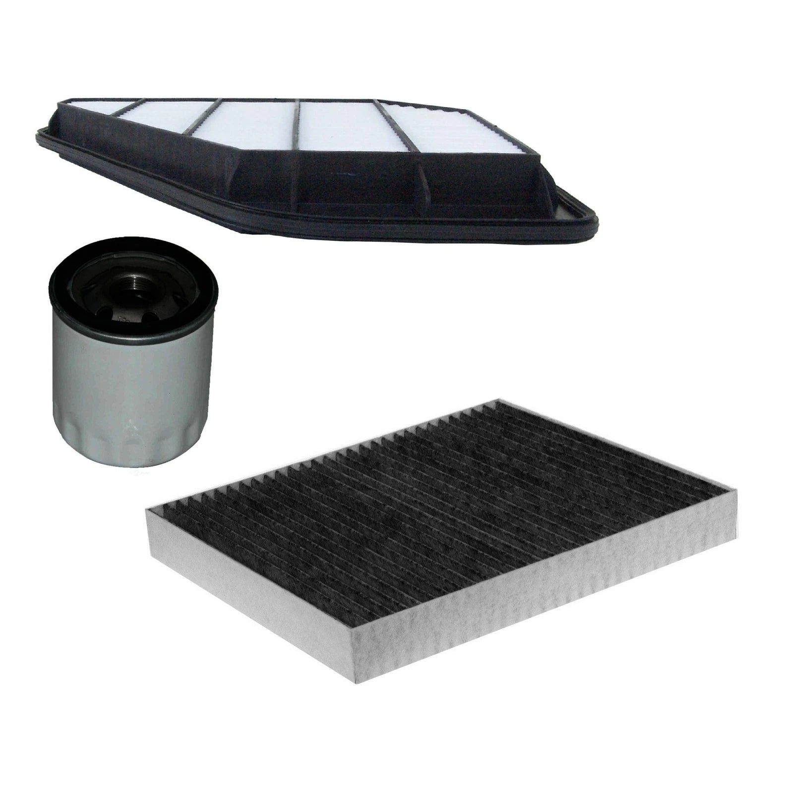 Engine Oil & Carbon Air Cabin Filter Kit for Saturn Outlook (2007–2010)