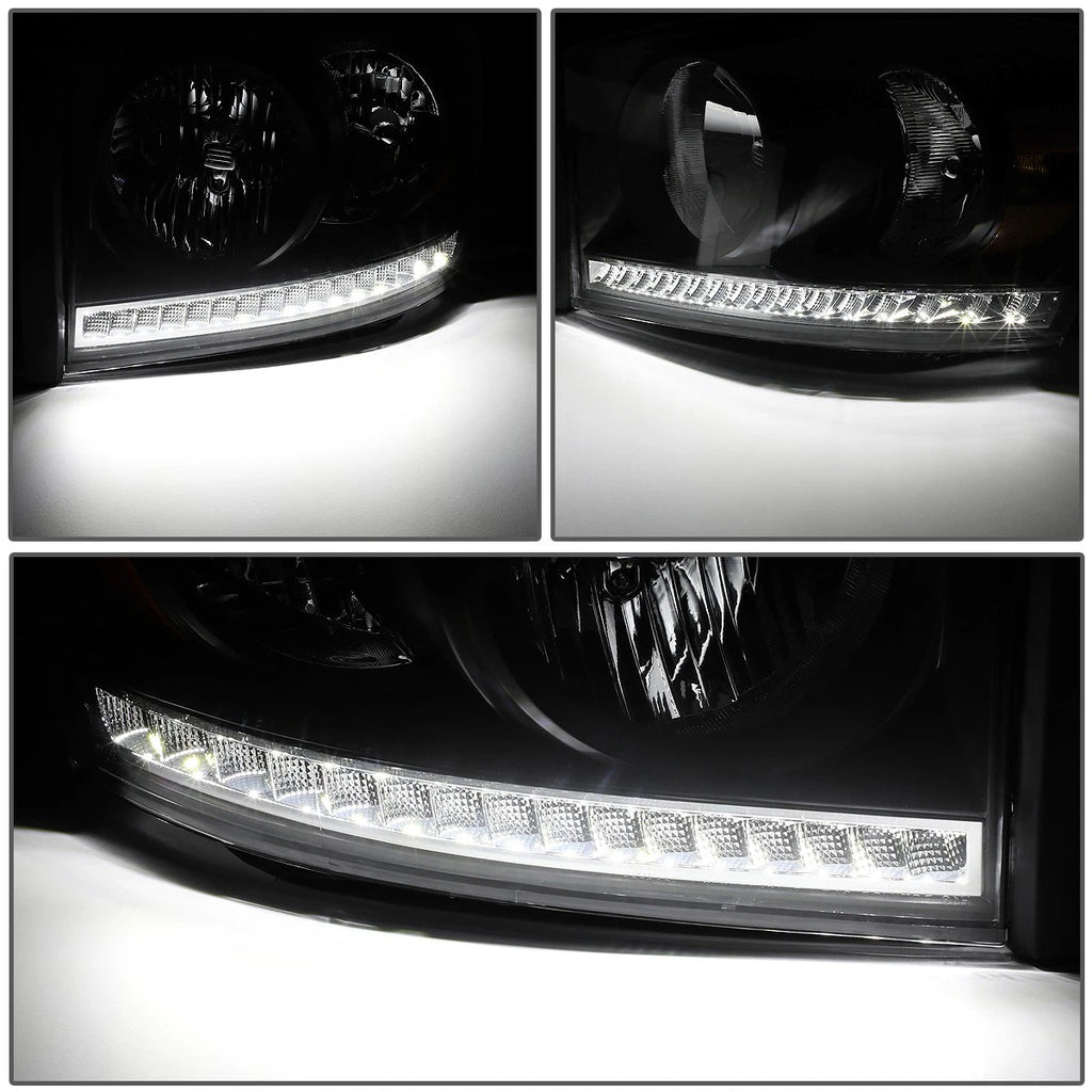 LED DRL Headlight Lamps for Dodge Ram 1500/2500/3500 (2006–2009)