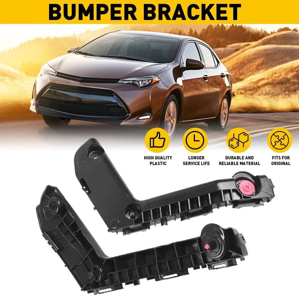 Front Bumper Side Bracket Pair for Toyota Corolla (2017–2019)