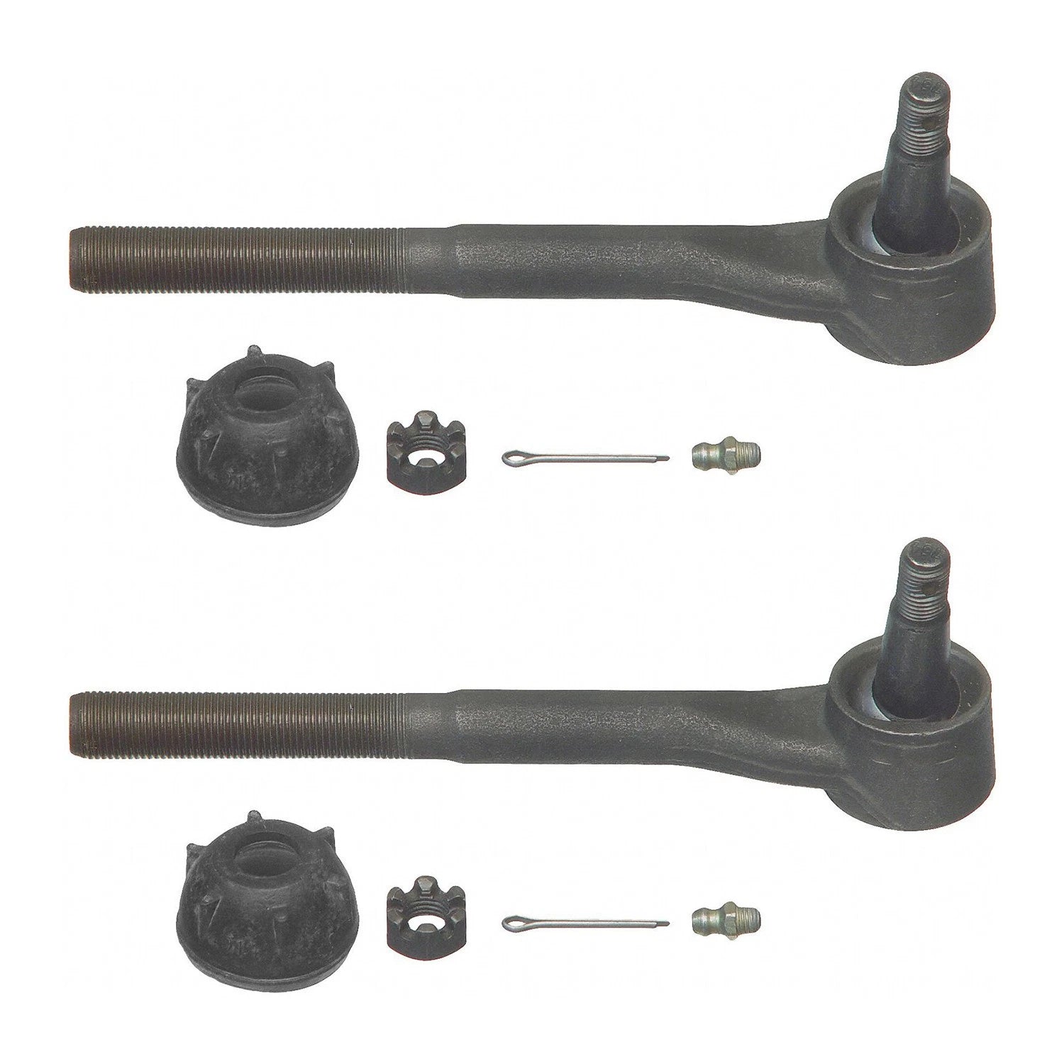 2X Front Inner Steering Tie Rod End Kit for Chevrolet Biscayne (P15/P1500)
