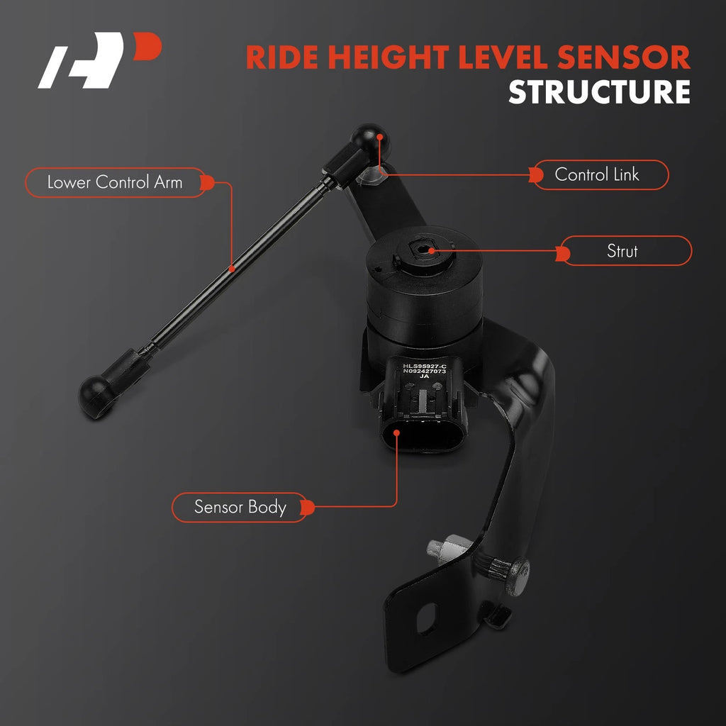 Front Suspension Ride Height Level Sensor for Jeep JL Wrangler (2018)