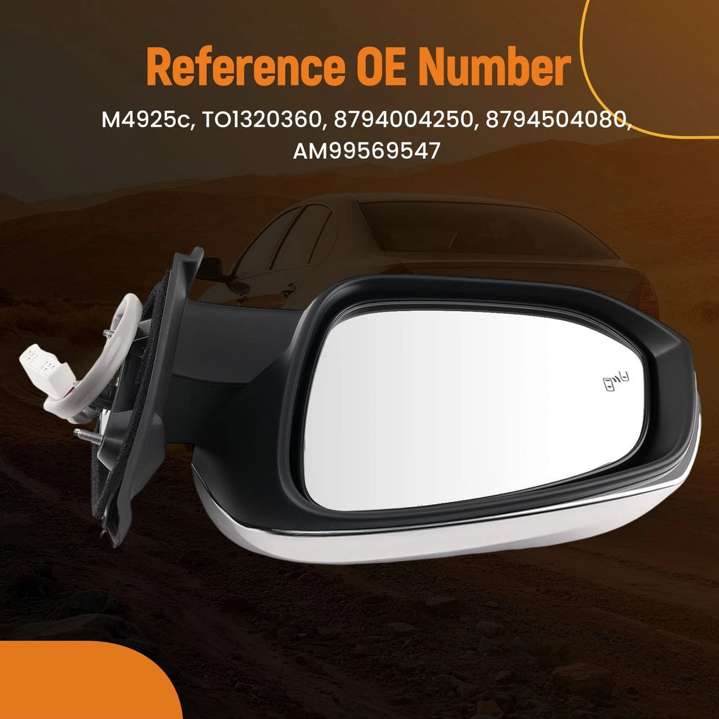 Heated Rear View Mirror for Toyota Tacoma (2016–2023) Chrome 8794004250