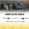 Rear Right Side Cargo Door Latch Cable & Rod for Ford E150 E250 E350 (1992–2014)