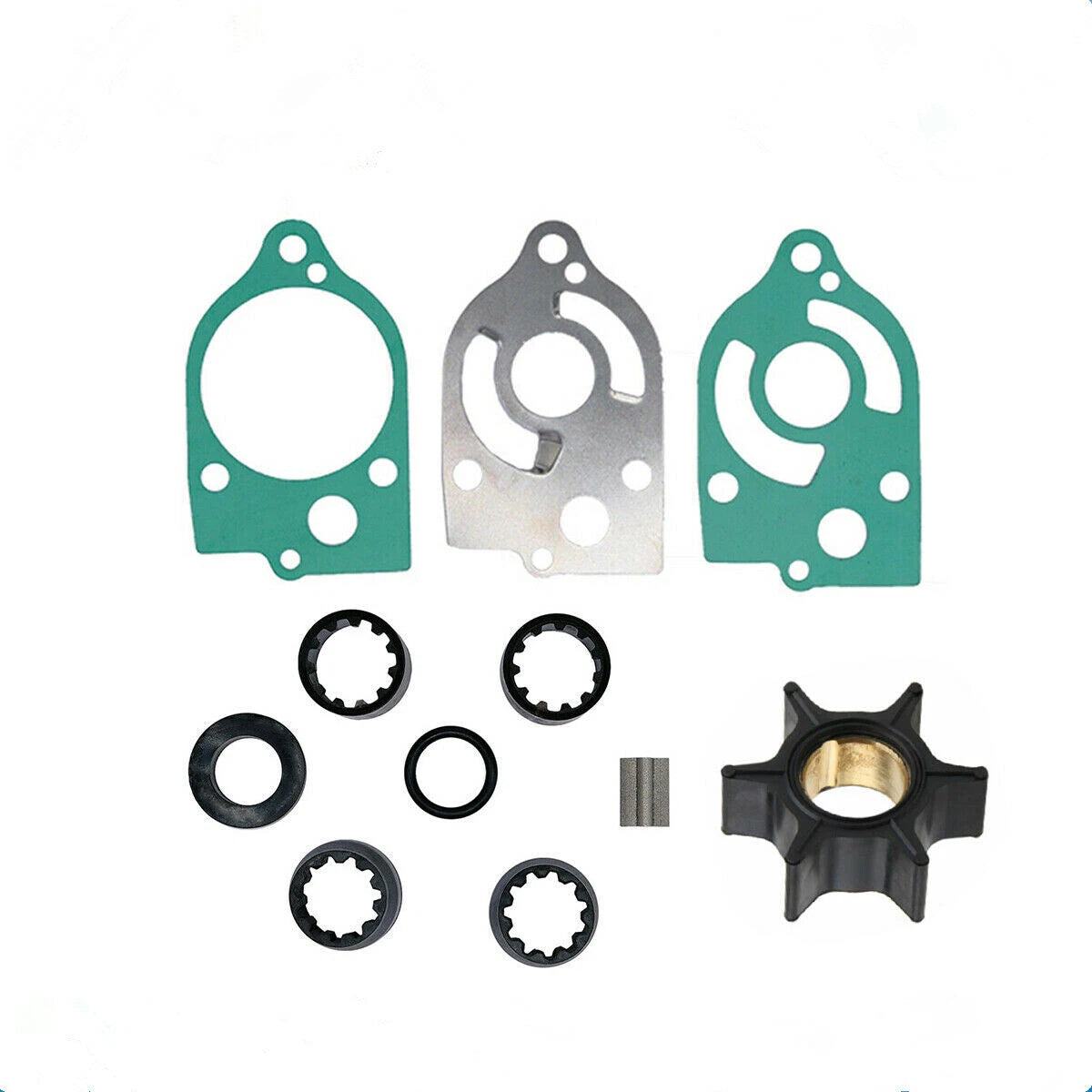 Water Pump Impeller Kit for Mercury Mariner 40 45 50 HP (Repl 47-89983Q)