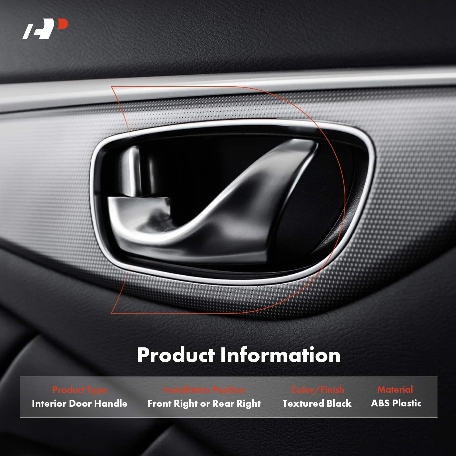 Right Interior Door Handle for Toyota Camry (2012–2017) RAV4 (2013–2018) Prius (2010–2017)