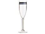 Set of 6 Champagne Glasses - 16105 FO4071 for Marine Business Cannes