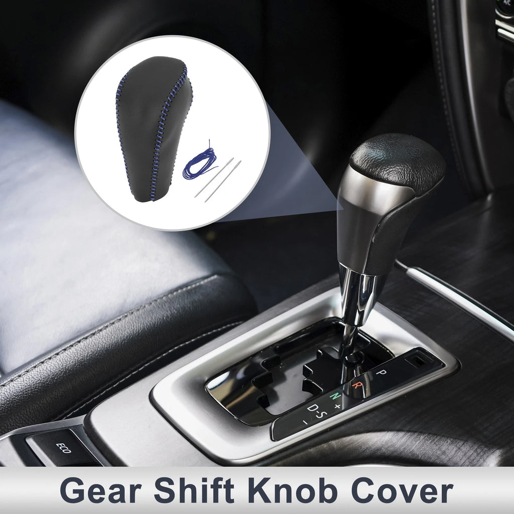 1 Pc Gear Shift Knob Cover for Chevrolet Cruze (2011–2015) Black Blue