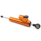 Adjustable Steering Damper Stabilizer for Universal Moto Gold & Black
