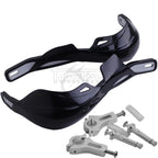 7/8" Black Brush Hand Guards for Honda Yamaha Suzuki Kawasaki (Dirt MX)