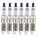 Set of 6 Bosch OE Fine Wire Double Iridium Spark Plugs for 9-7x Rainier L6