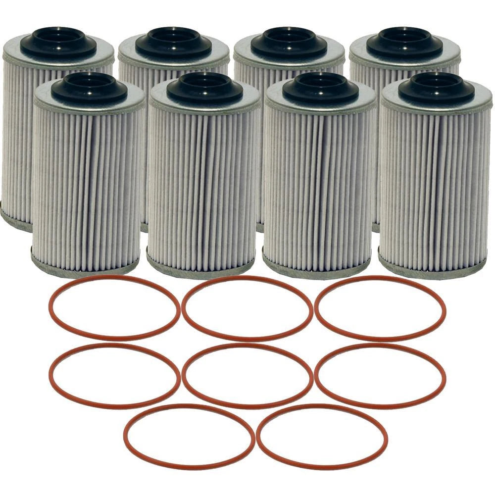Set of 8 Wix 57090XP Engine Oil Filters for (Metal Canister)