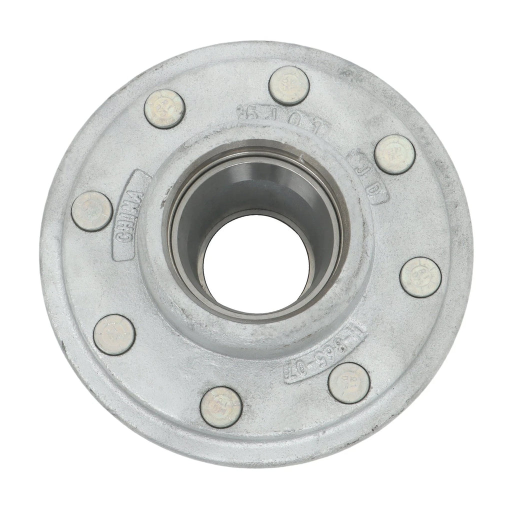Set of 4 Galvanized Trailer Hub Kit for 7000lbs Axle 42 Spindle