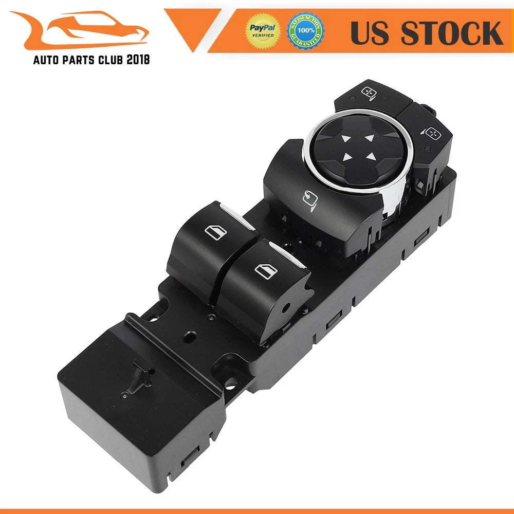 Power Window Switch for Ford Mustang (2015–2023) w/ Power Folding Mirror