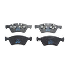 Set of 4 Hella Front Low-Metallic Brake Pads for MB W211 S211 W463 W164 W251