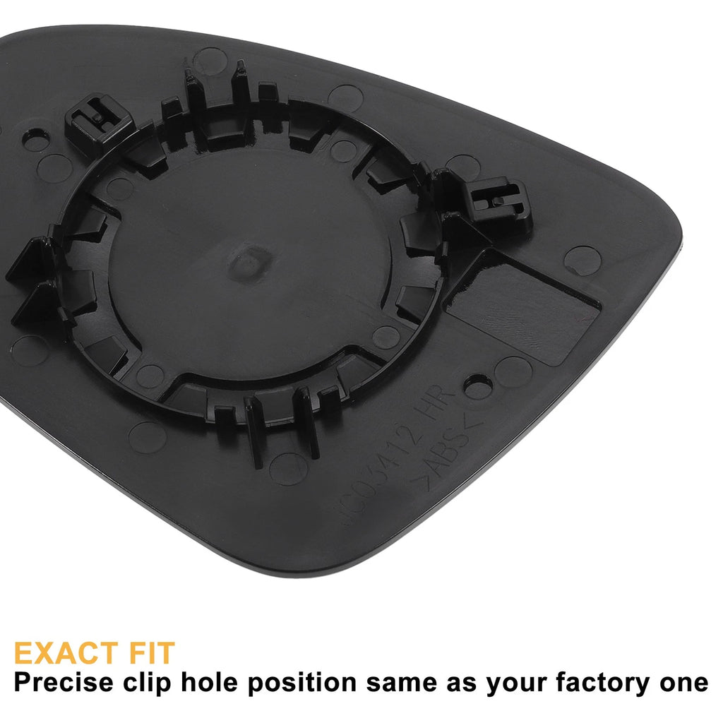 Right Side Mirror Glass w/ Backing Plate for Nissan Altima (2019–2021)