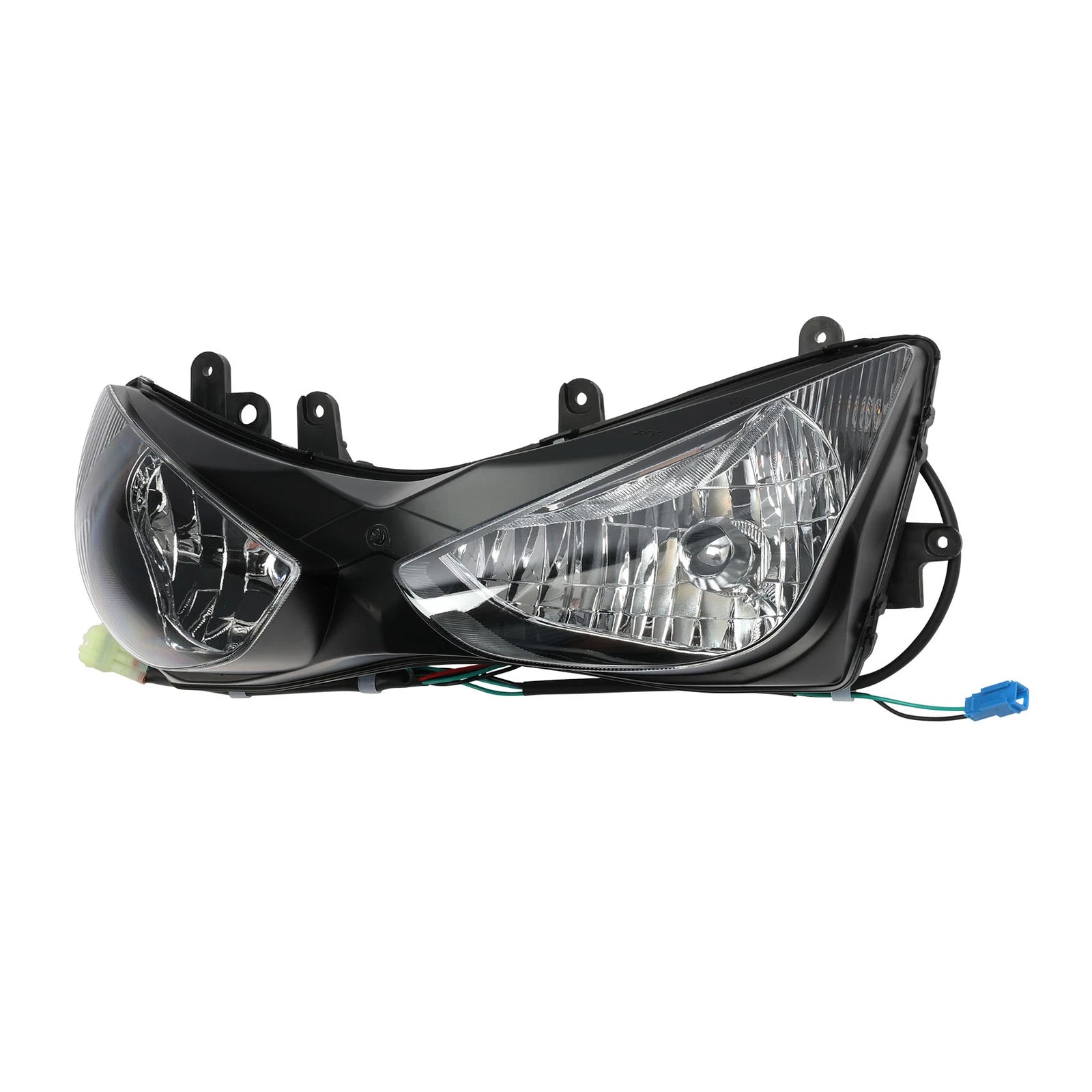 Headlight Assembly for Kawasaki Ninja ZX6R ZX6RR (2005–2006)