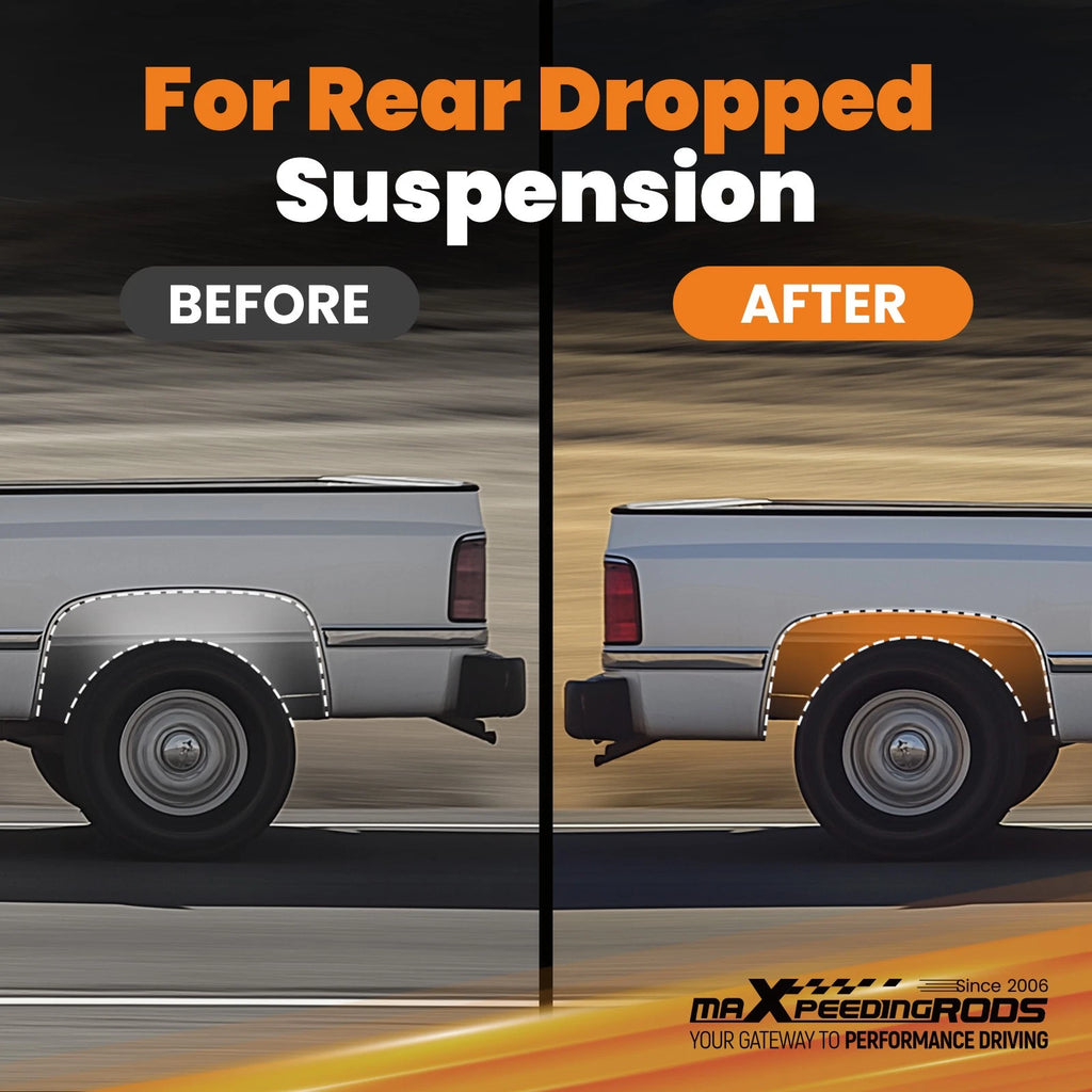 Rear Axle Flip Lowering Kit C-Notch for Chevy GMC 1500 (1999–2006)