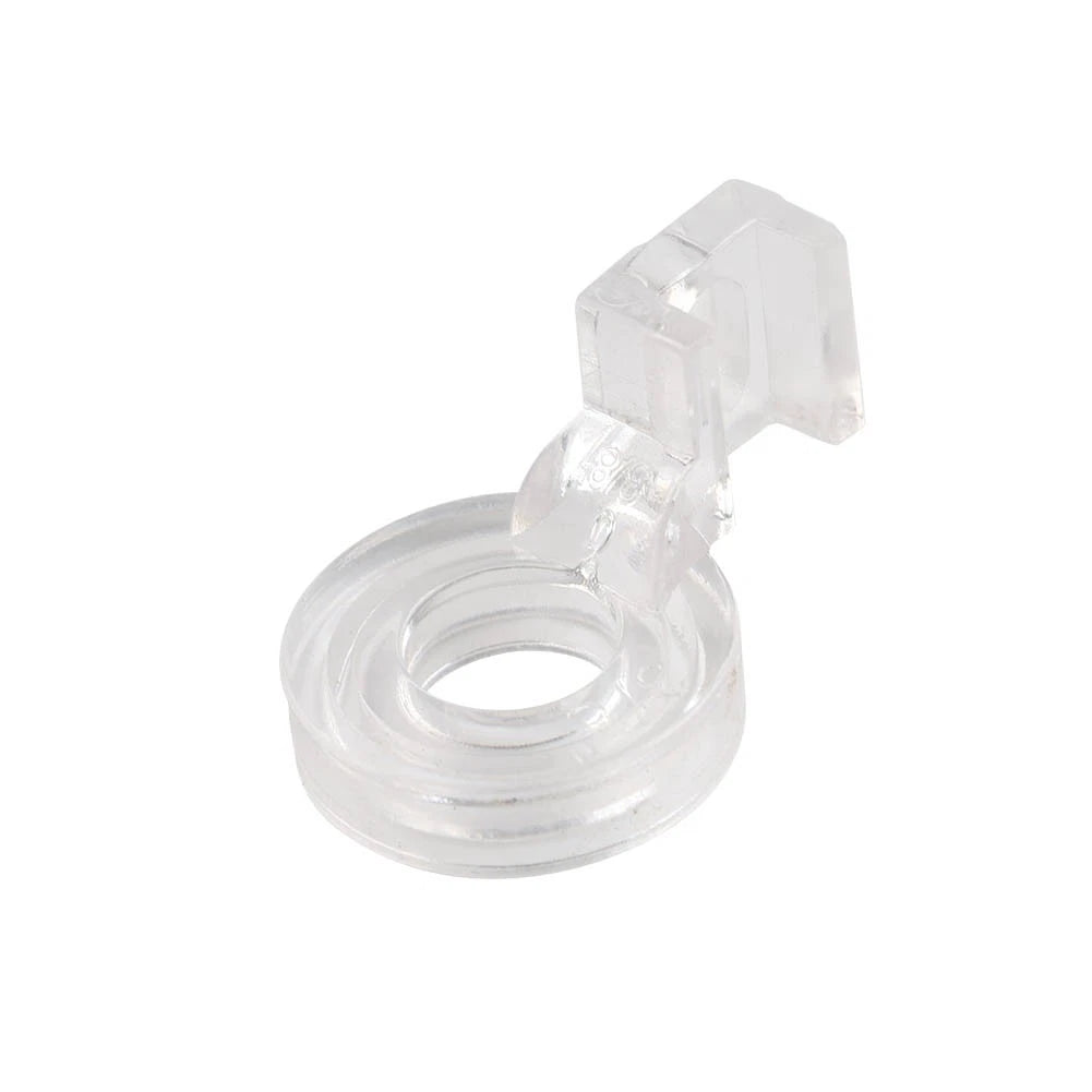 3/8" Clear Free Motion Couching Ruler Presser Foot for Low Shank (Fits Various)