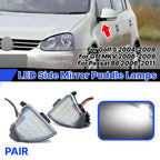 White LED Side Mirror Puddle Lamp for Golf 5/Jetta MK3/Passat B6 CC/Rabbit