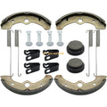 Front Brake Shoes & Rear Brake Pads for Yamaha YFM350FW 4x4 Big Bear 350 (1987–1995)