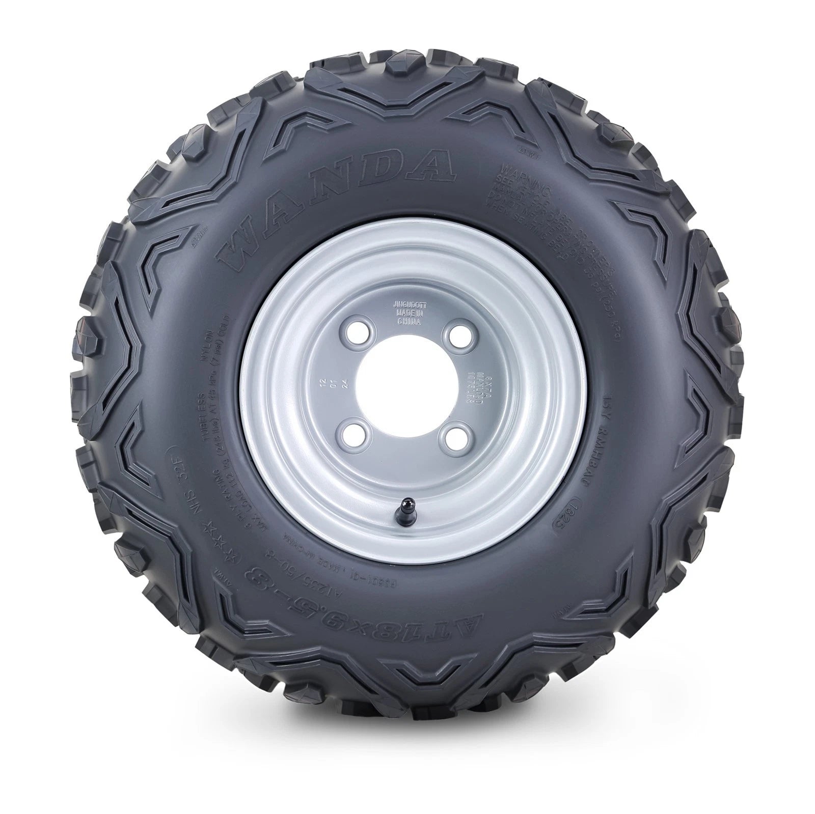 WANDA 18X9.5-8 6PR ATV Golf Cart Tire & Wheel for Golf Cart