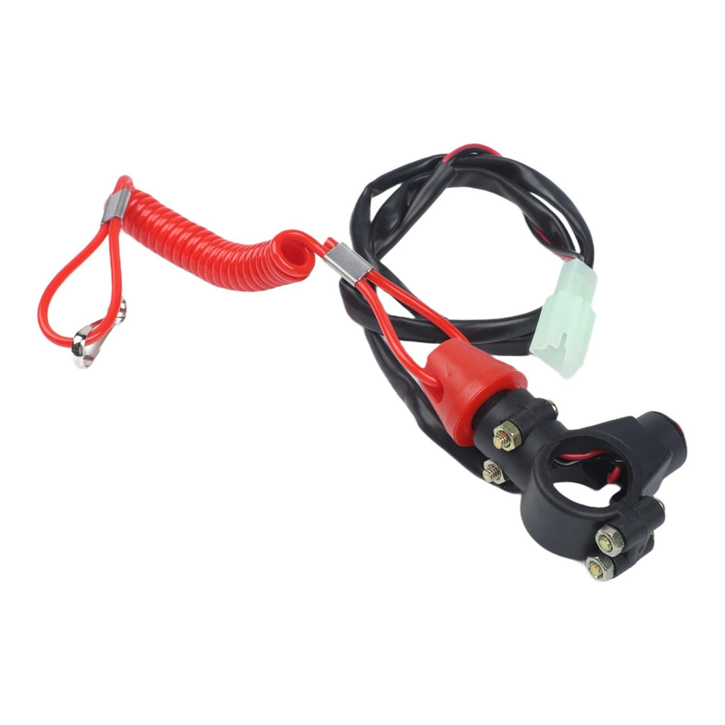 Engine Kill Switch with Tether for Boat Motorcycle Lawn Mower