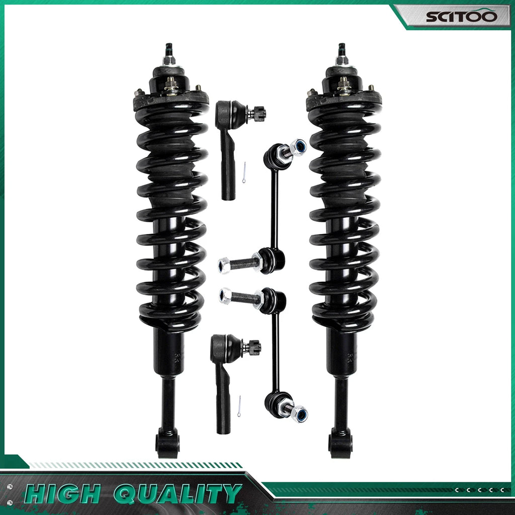 Front Complete Strut w/Coil Spring for Toyota 4Runner (2003–2009)
