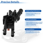 Coolant Thermostat Housing Assembly for Hyundai Santa Fe (2019–2020) Sonata (2015–2019) 2.4L