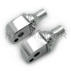 Chrome Footpeg Adapter for Harley Softail Slim FLSL Breakout FXBR (2018–2023)