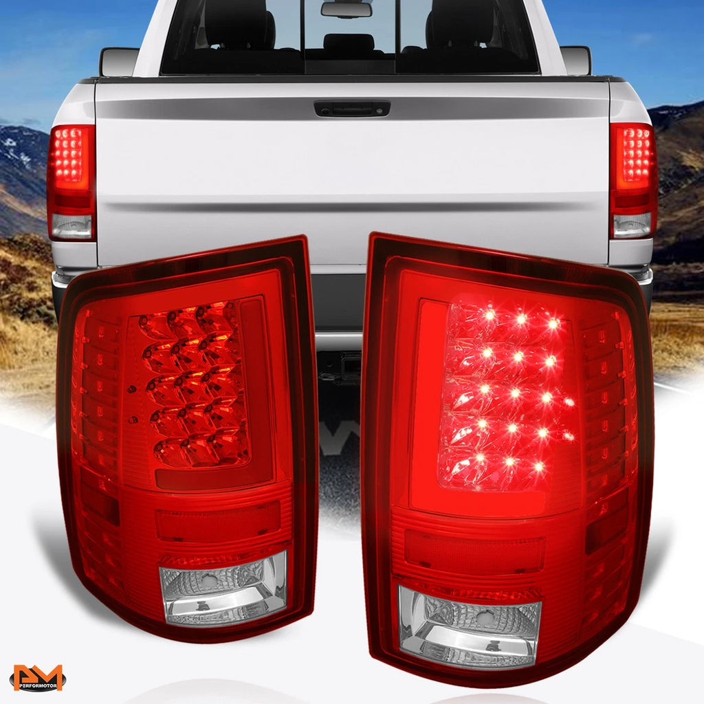 3D LED L-Bar Tail Light for Dodge Ram Pickup (2009–2017)
