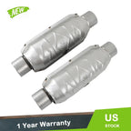 2X 2.5" Inlet & Outlet Catalytic Converter for Ford F150 (1997–2003)